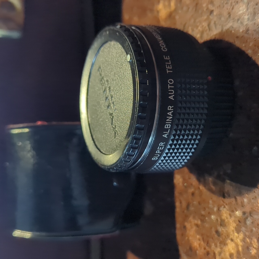 PENTAX- ASAHi Super Albinar Auto Tele converter 2X with case
